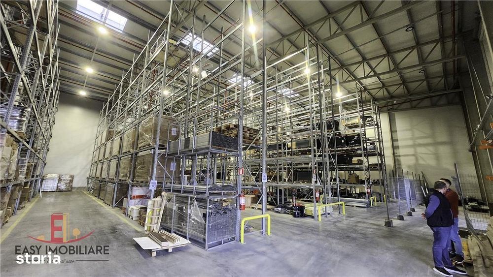 Hala depozitare, centru logistic, 1.500 paleti, sistem de rafturi, ina