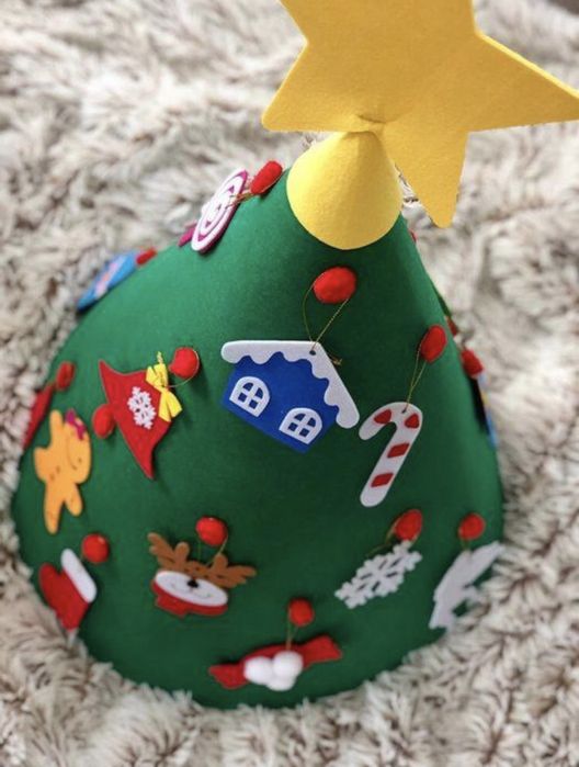 Vand brad din fetru, conic, NOU