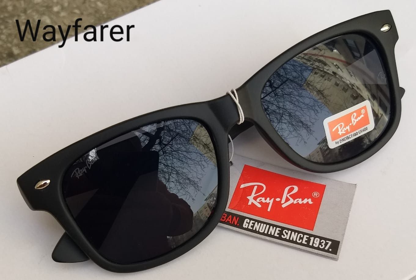 Ochelari Ray Ban wayfarer negru matt