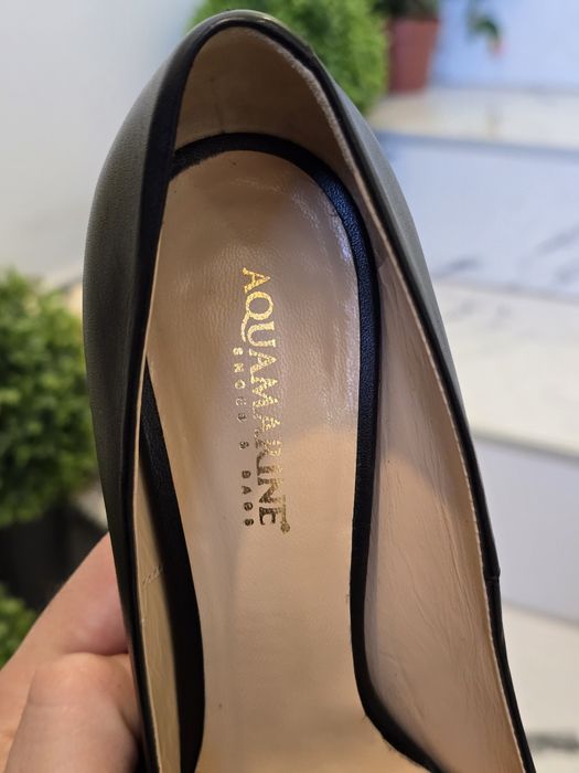 Дамски обувки на ток - Aquamarine