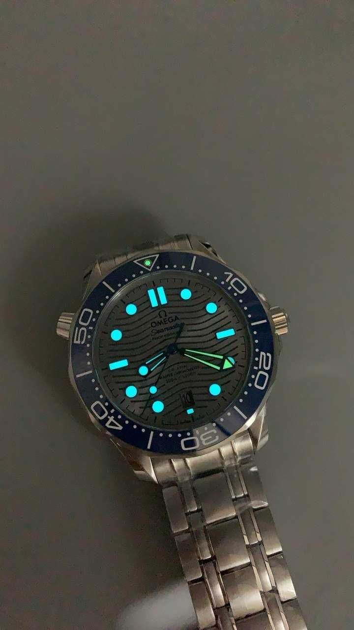 Omega Seamaster Diver 300M Grey Blue NEw