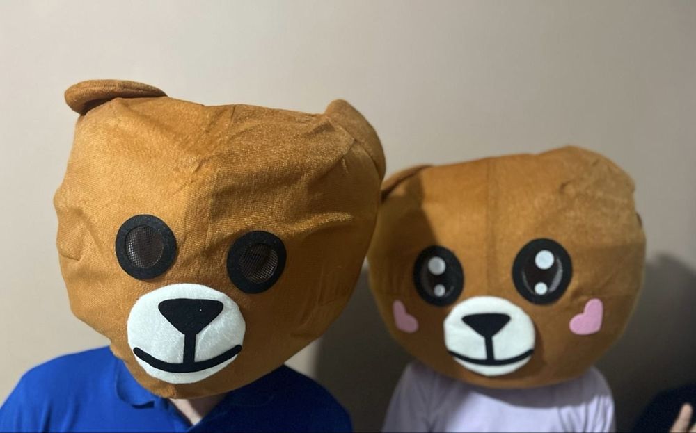 Новые головные уборы ростовых кукол