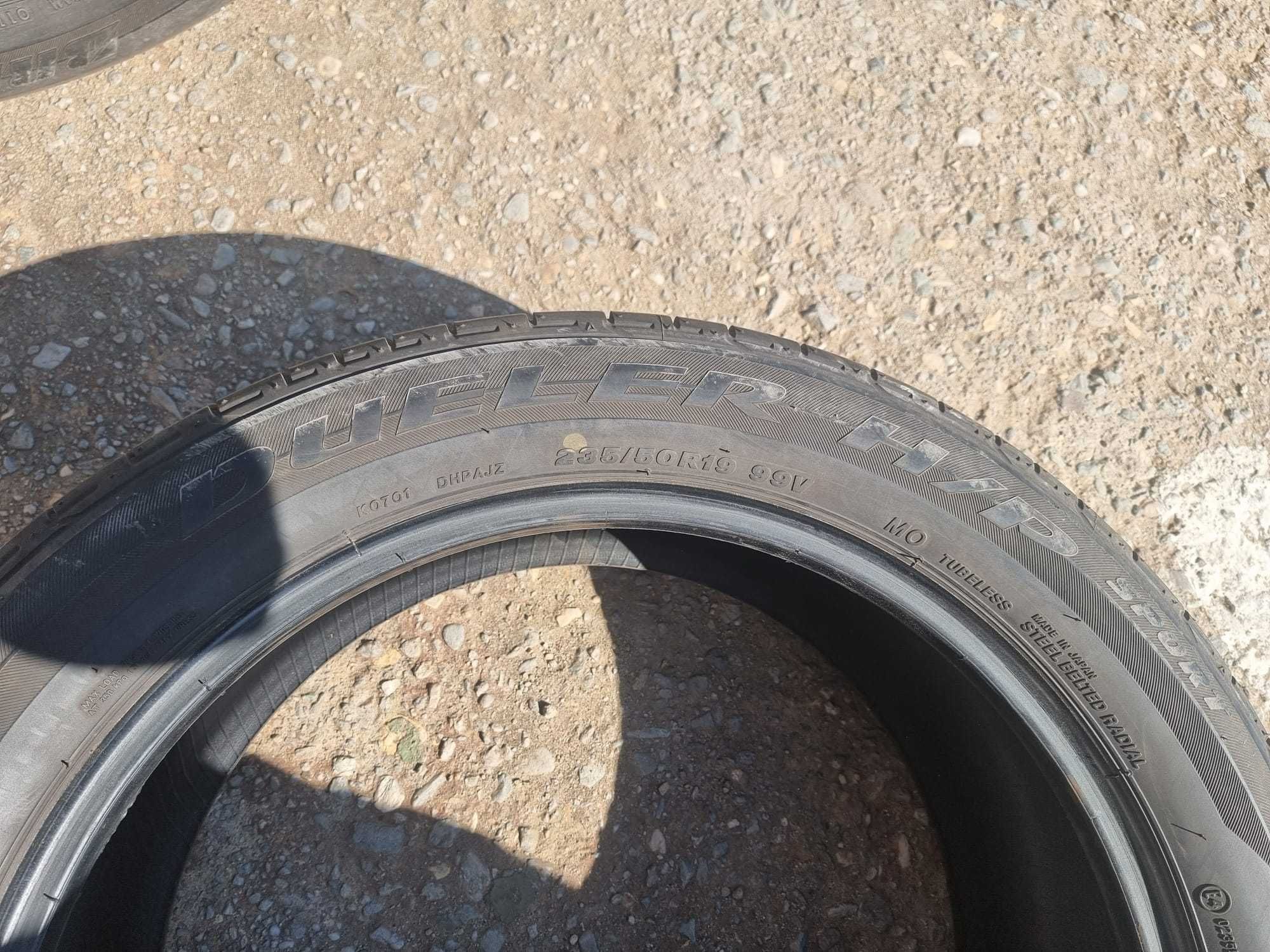 2 Anvelope de VARA 235.50.19 'Bridgestone' [dot 2018]