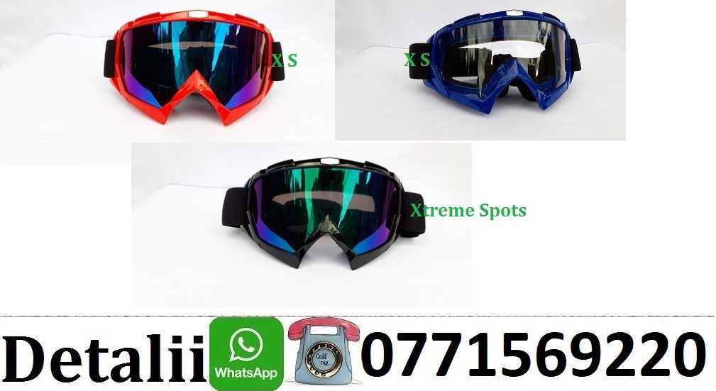 Casca  moto enduro downhill atv bicicleta cross ochelari manusi