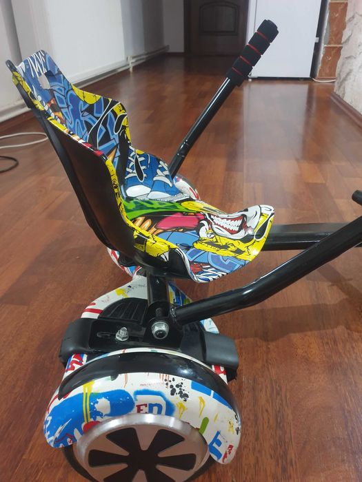 Hoverboard cu scaun detasabil