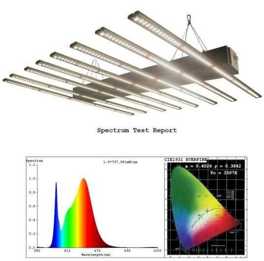 LED фито лампа 800Вата VP80 x10 тип Спайдер с димер