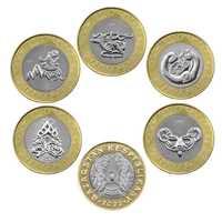 Монеты номиналом 100 тенге