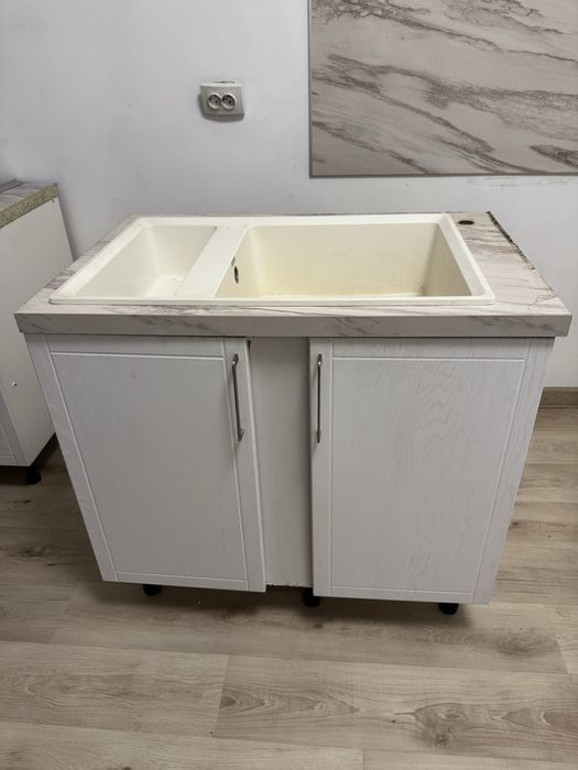 Шкаф с раковиной 91*60*86 (ширина*глубина*высота шкафа)