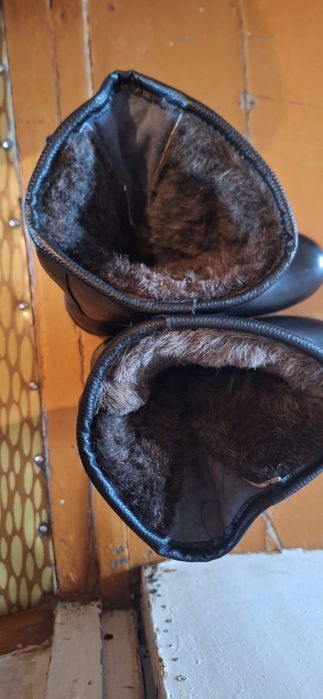 Былғары етік жаңа киілмеген