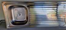 Chiuveta inox, import Italia, noua, outlet, 50x120