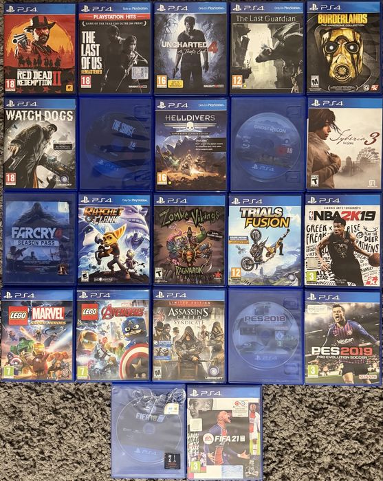 RDR, Ghost, FIFA , etc PS4 / PS5