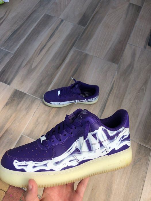 air force 1 skeleton