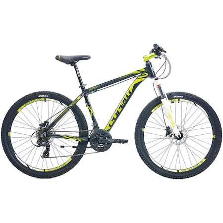 Bicicleta MTB 29" SNOOP 5.3, marime cadru L, negru-galben neon