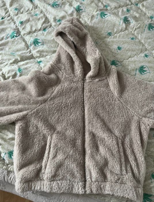 Blanita hanorac tip zip-up cu gluga, H&M