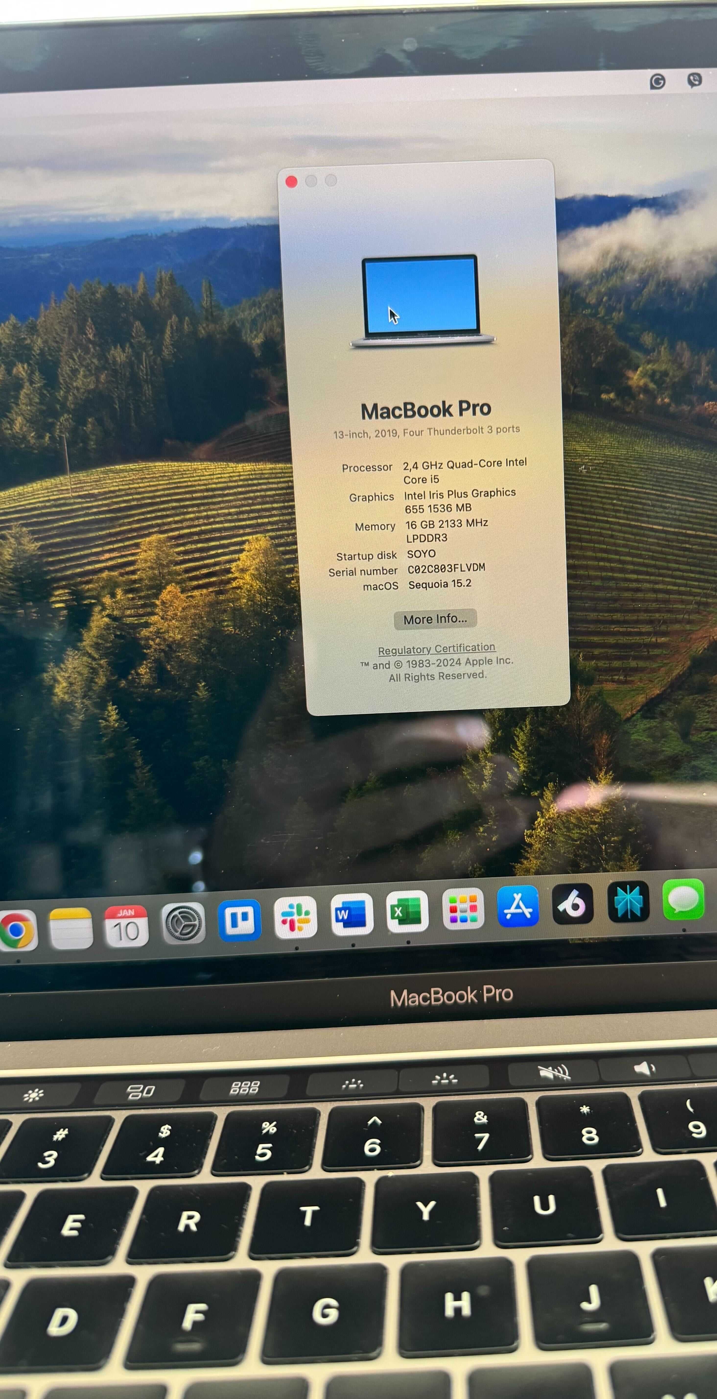 Macbook Pro 13" 2019