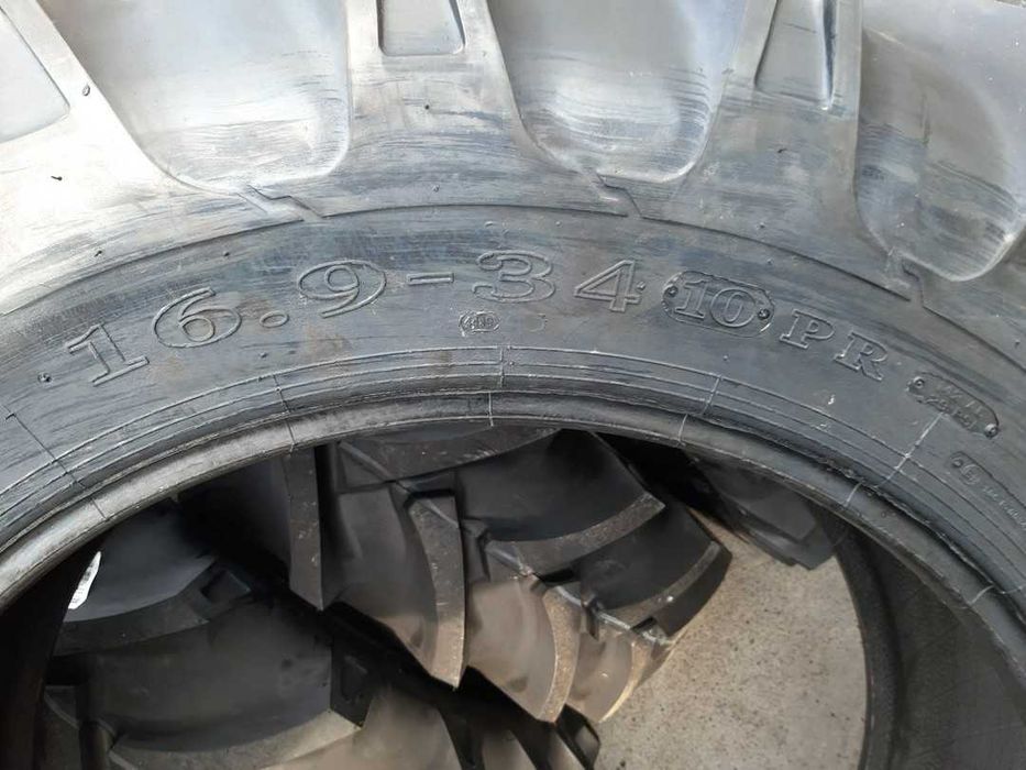 OZKA Anvelope noi 16.9-34 cu 10pliuri Cauciucuri agricole FIAT SAME