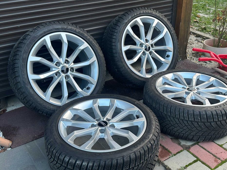 Jante Audi R18 *S-Line* anvelope iarna 245/40/18 Goodyear dot 2024