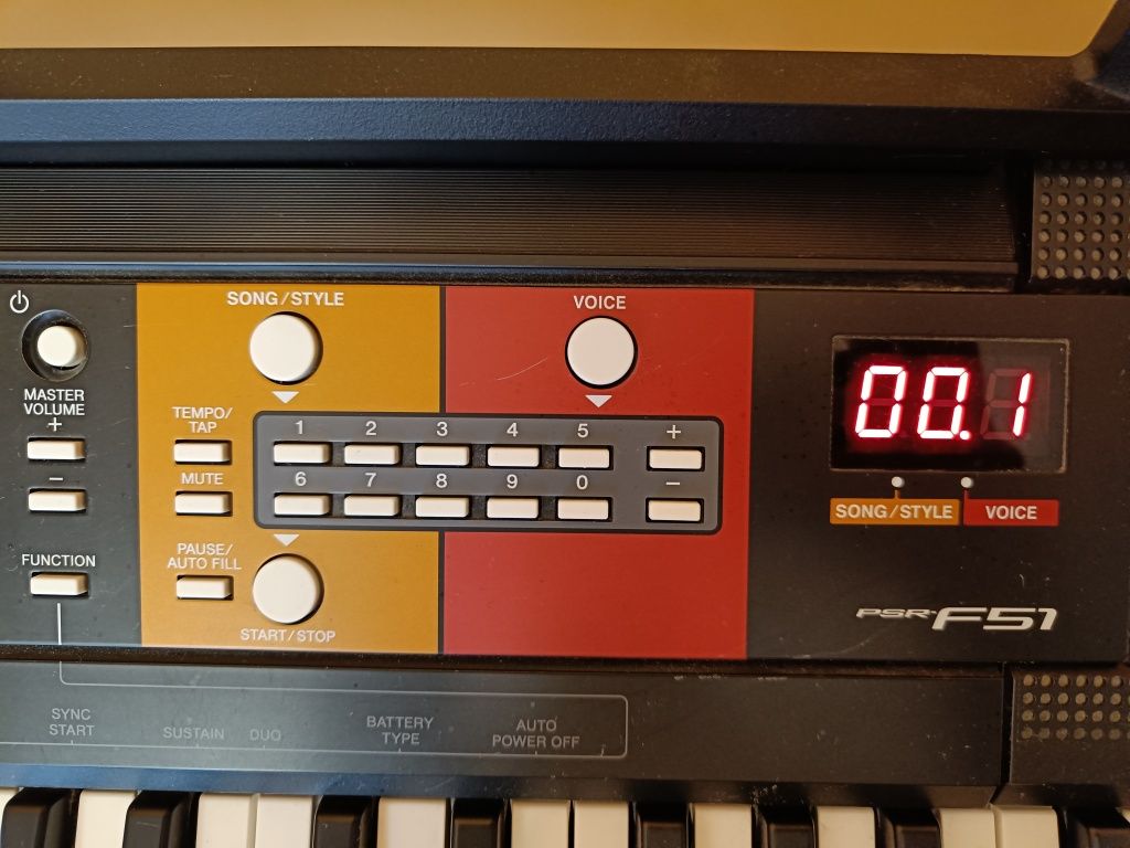 Orga Yamaha PSR F51