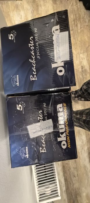 Макара Окума beachcaster speclar pro90