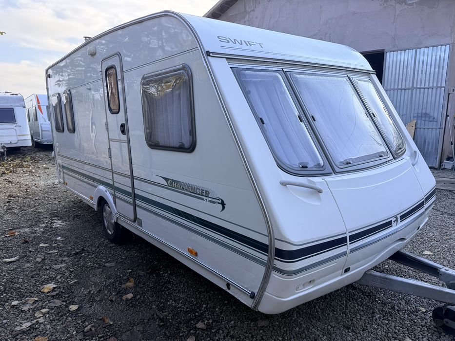 Rulota Swift Challenger 500,2000,4 pers,fransbed,Mover,boiler gaz,dus