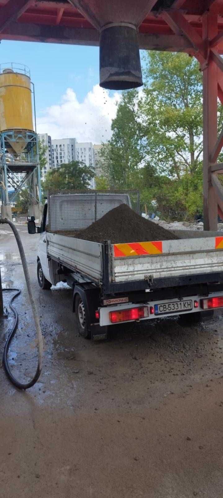 Транспортни услуги – самосвал, мини багер, автовишка, бус.