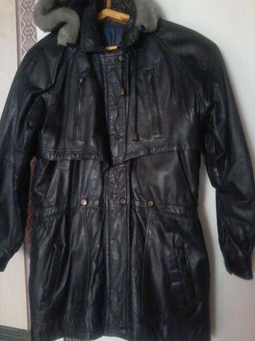 Куртка кожаная женская