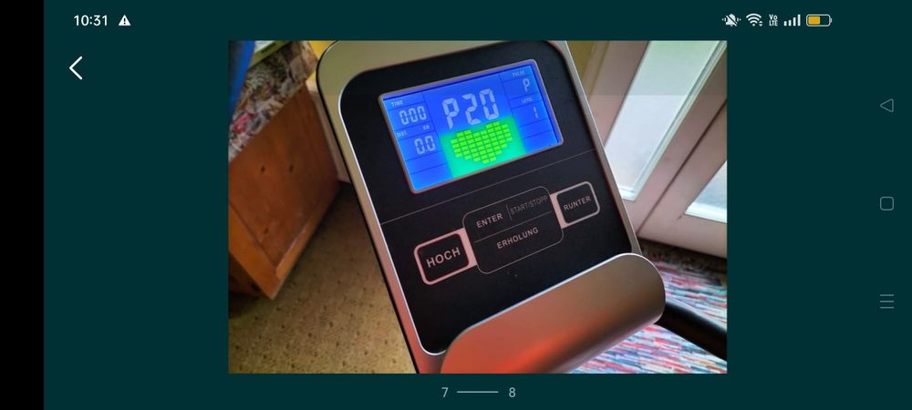 Bicicletă fitness aproape nouă din Germania.