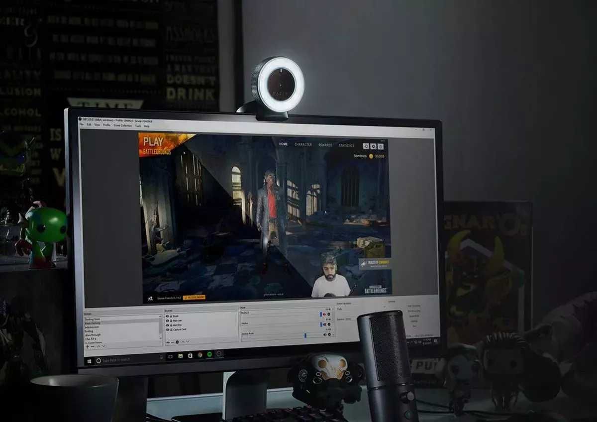 Camera web gaming Razer Kiyo