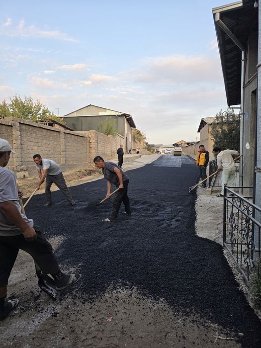 Asfalt Sizga Kerakli sifatda Asfaltlash ishlari Asfalt yotqizamiz