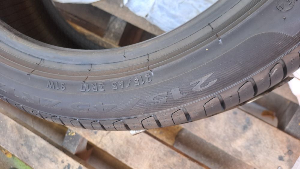 1бр. Нова 215/45/17 Pirelli Cinturato P7