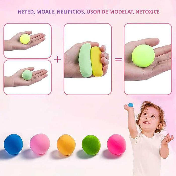 Комплект моделин/клей 36 броя;72 броя и 108 броя; с аксесоари;ПРОМОЦИЯ