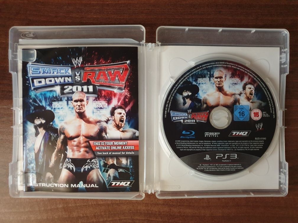 Wrestling Smackdown Vs Raw 2011 PS3/Playstation 3