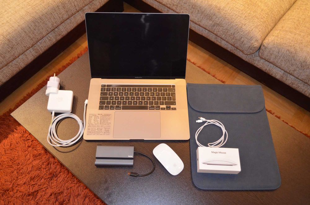 MacBook Pro 16-inch, i7 2,6GHz, 16GB RAM, 512GB SSD (2019)