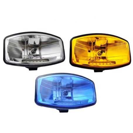 Халоген с крушка и LED дневна светлина