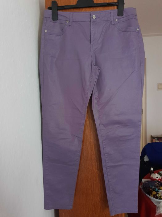 Pantaloni cerati dama  Vera Wang impecabili