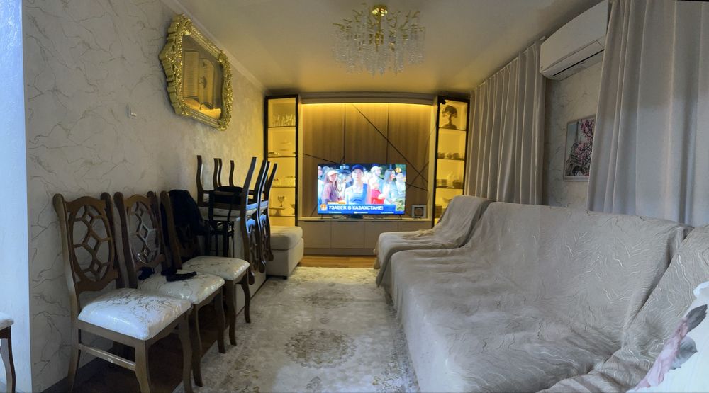 Продам евро 3-ку , новый ремонт,полностью мебелированная все новое .