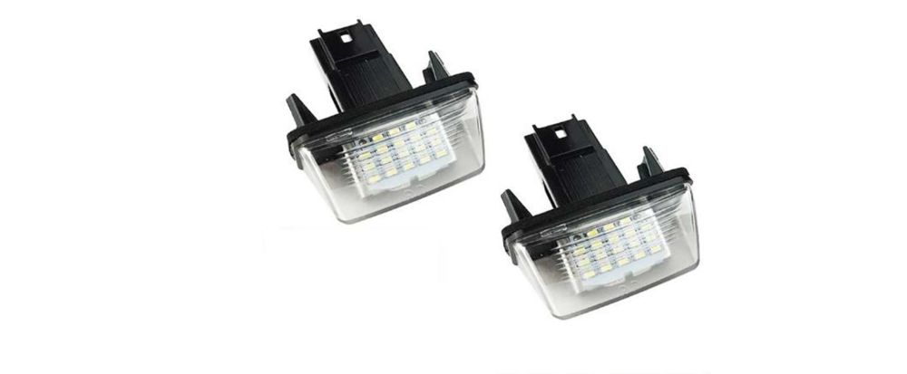 Set Lampi Iluminare nr LED Peugeot 206 207 Partner 306 307 308 406