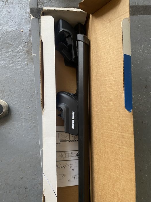 Bare transversale Audi Q7 (4L) 2006-2015 Mont Blanc NOU Neutilizat