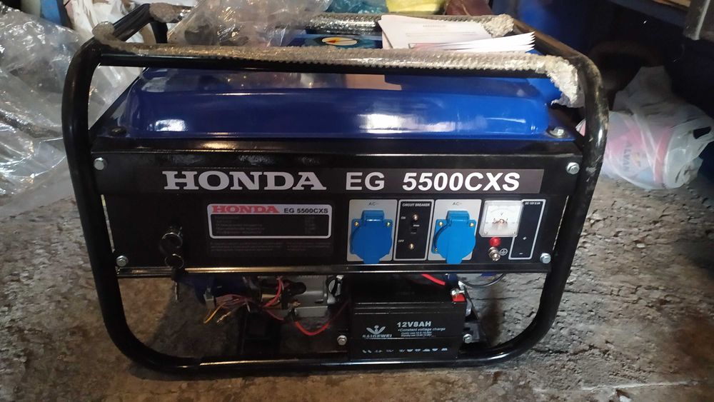 Бензиновый генератор  Honda EG 5500CXS