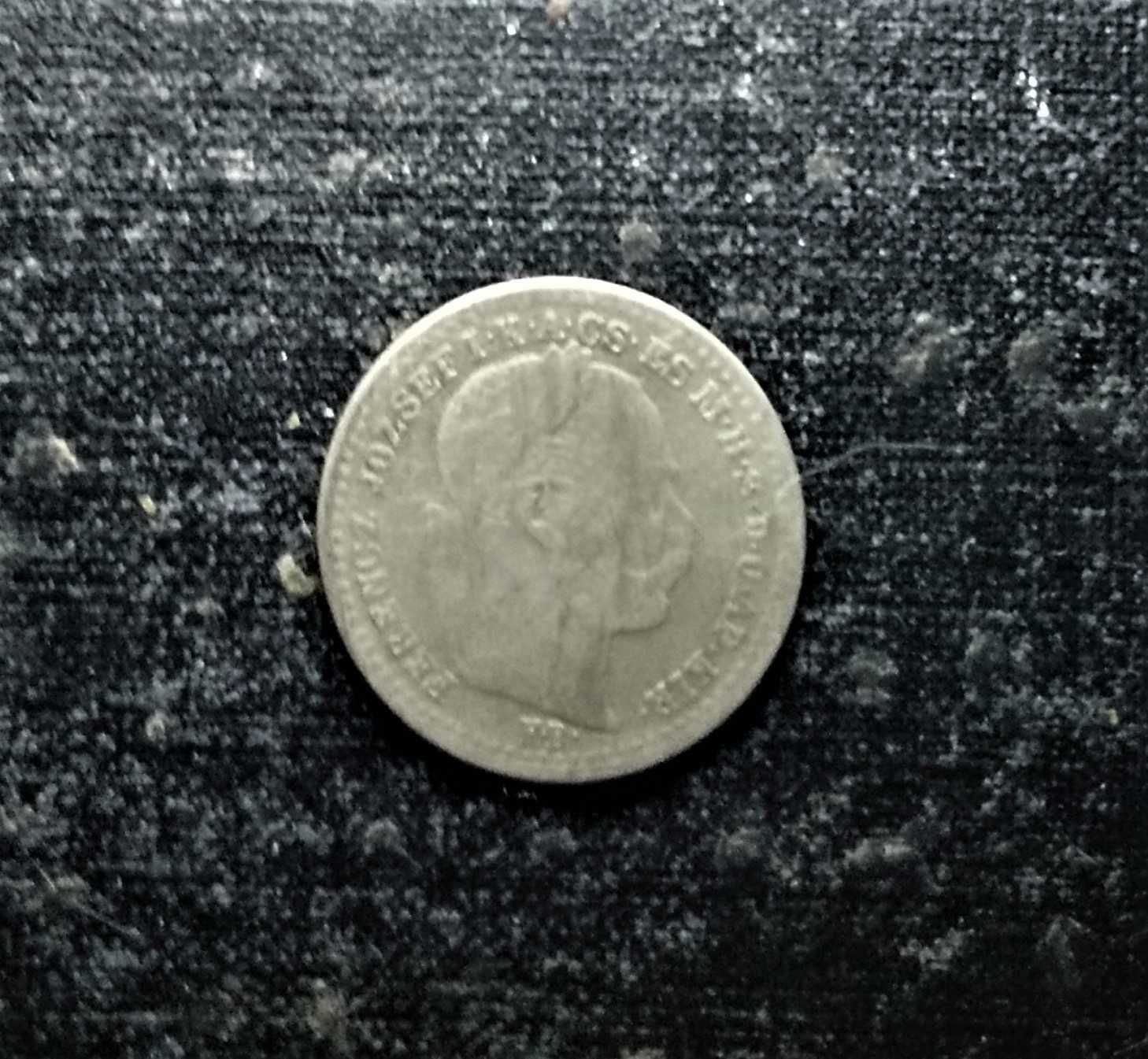 Moneda argint 10 Krajczár - I. Ferenc József Franz Joseph I;1870