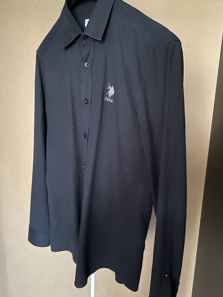 Camasa USPA Polo Neagra