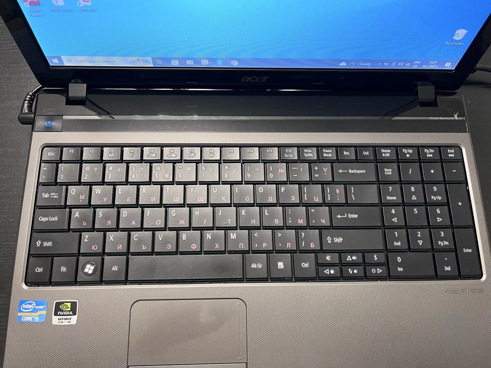 Acer Aspire 5750G 12 GB RAM