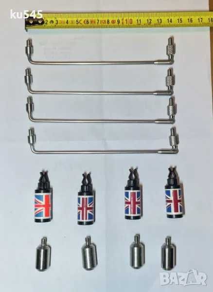 Solar Tackle Fluoro Union Jack indicators - обтегачи /индикатори Солар