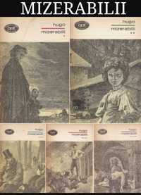 Mizerabilii Victor Hugo Les Misérables 5 volume Ed pt Liter 1969 BPT
