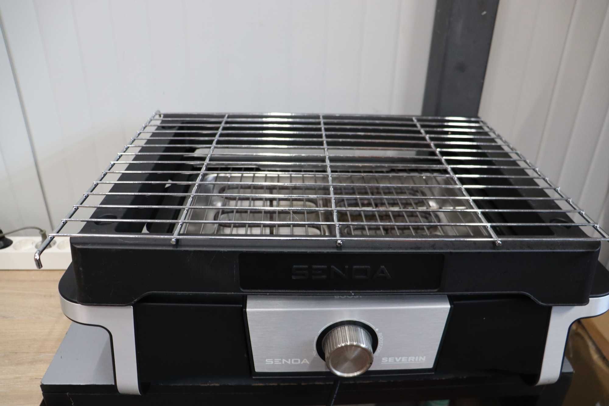 Електрическа скара Severin PG8117, 3000W,термометър,неръждаема стомана