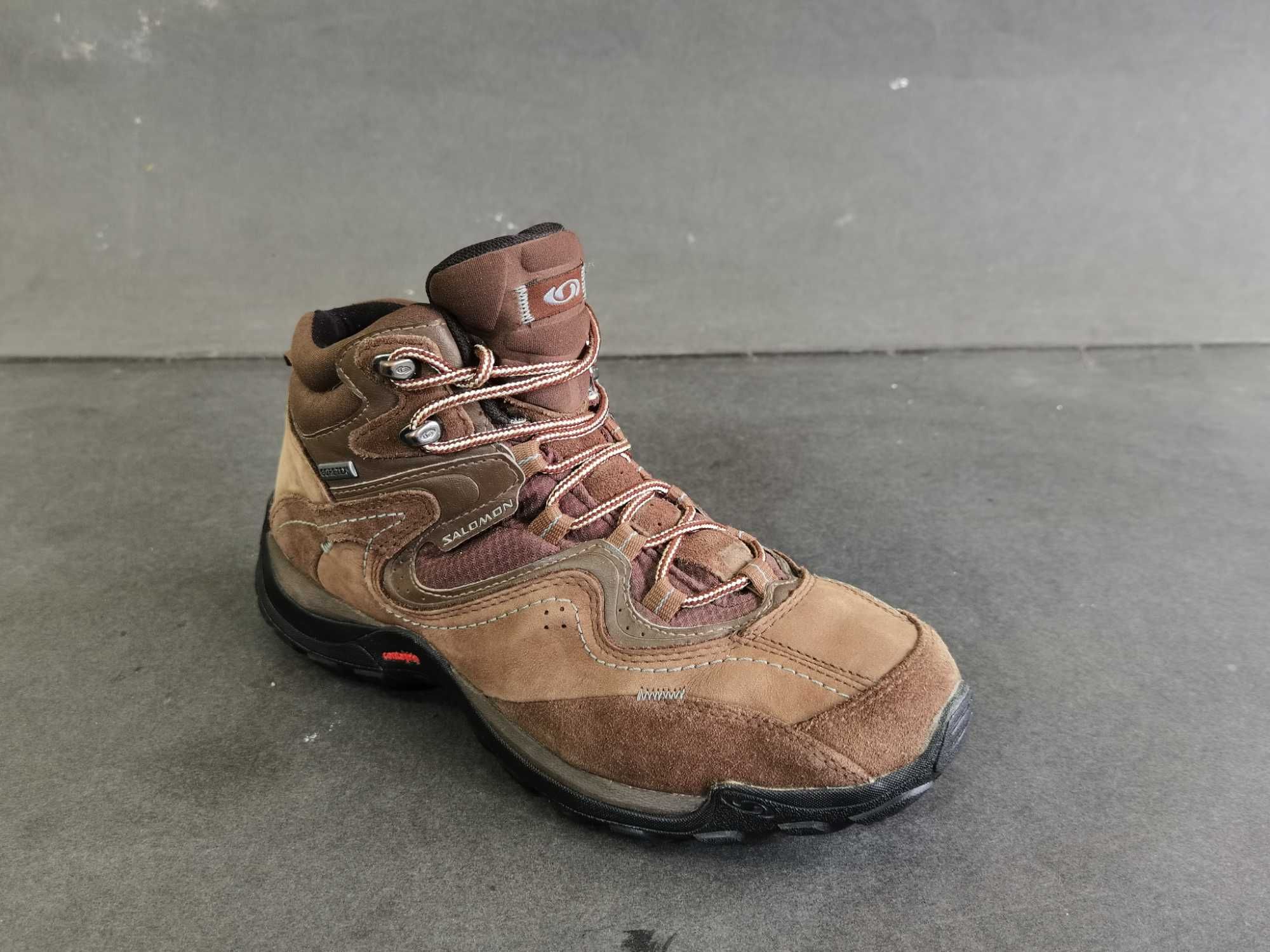 Bocanci PIELE  39 40 Ghete munte dama copii SALOMON GORETEX Ca NOI
