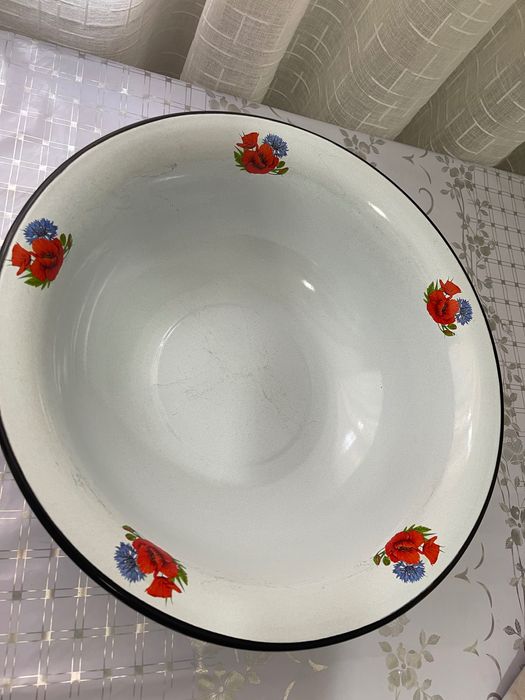 тазик эмалированный 10-12 литров новый