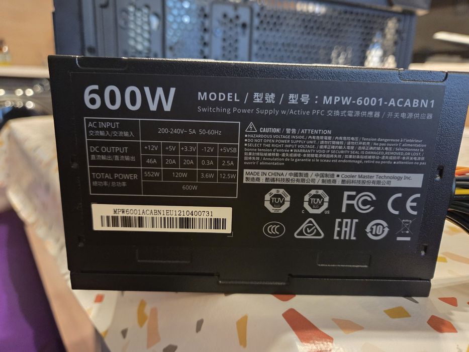 Cooler Master Elite V3 600W