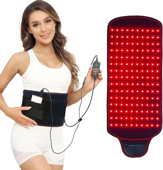 Колан за Инфрачервена и Червена Светлинна Терапия за Болки