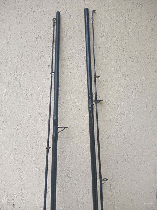 Vând Set   2 lansete crap + 2 mulinete 5000, URGENT!